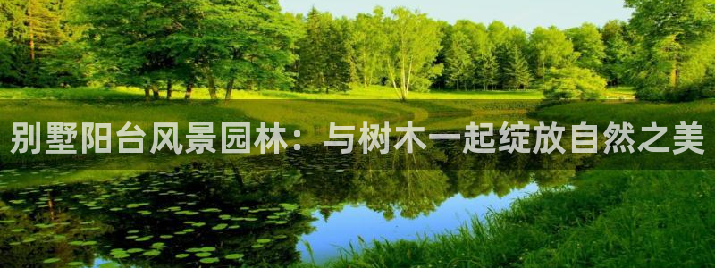 新宝gg 1980:别墅阳台风景园林:与树木一起绽放自然之美